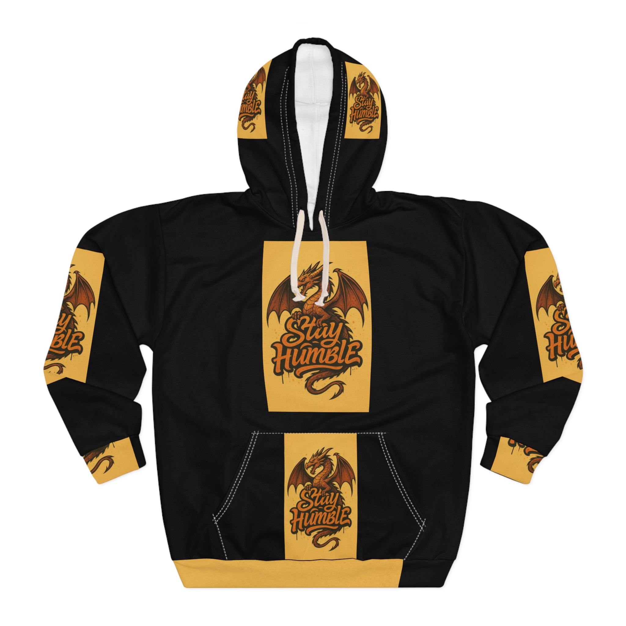 Generic Brand Unisex Pullover Hoodie - Care Instructions Included