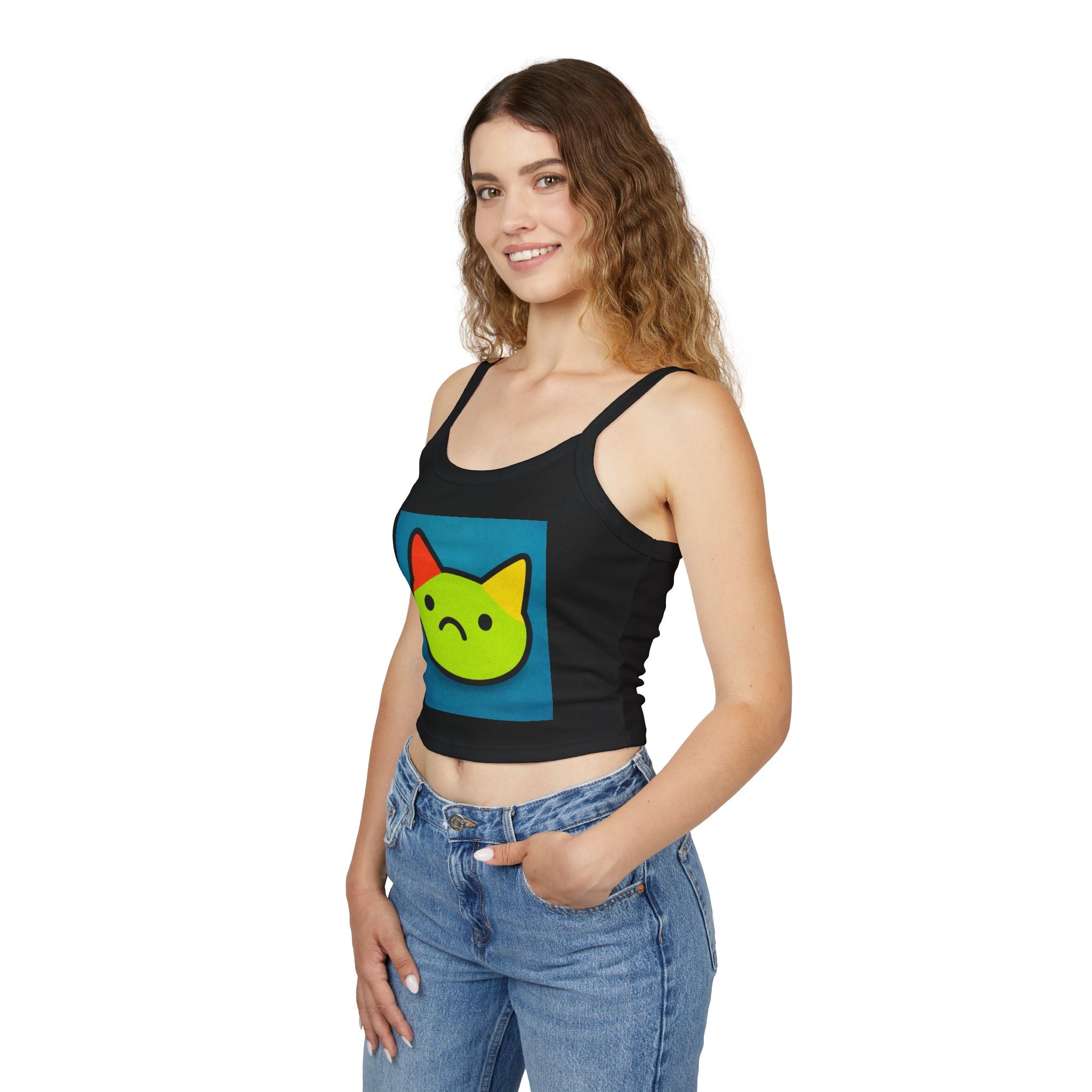 Spaghetti Strap Tank Top Bella+Canvas 1012 with 2 Year Warranty - EU Representative Contact Info Included