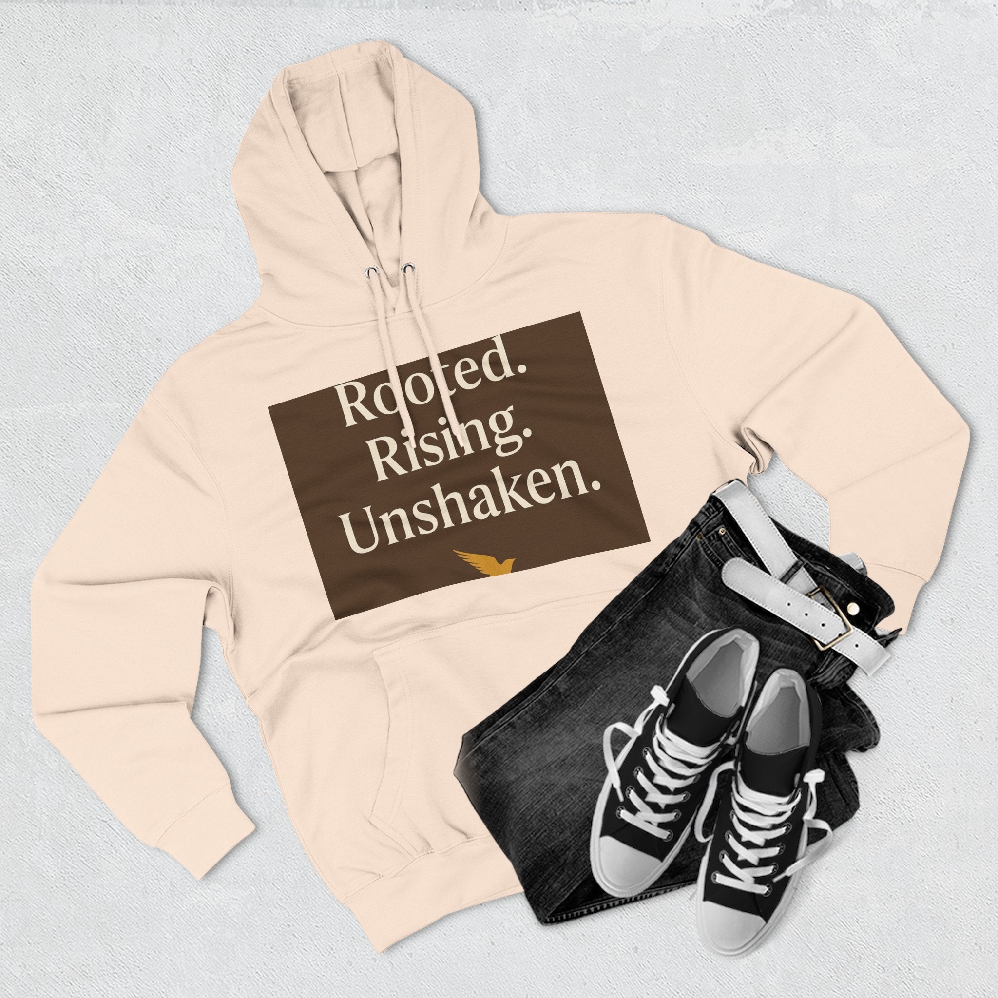 Fleece Hoodie - Soft and Stylish Hooded Sweatshirt by Elyza Creations for Bright Souls