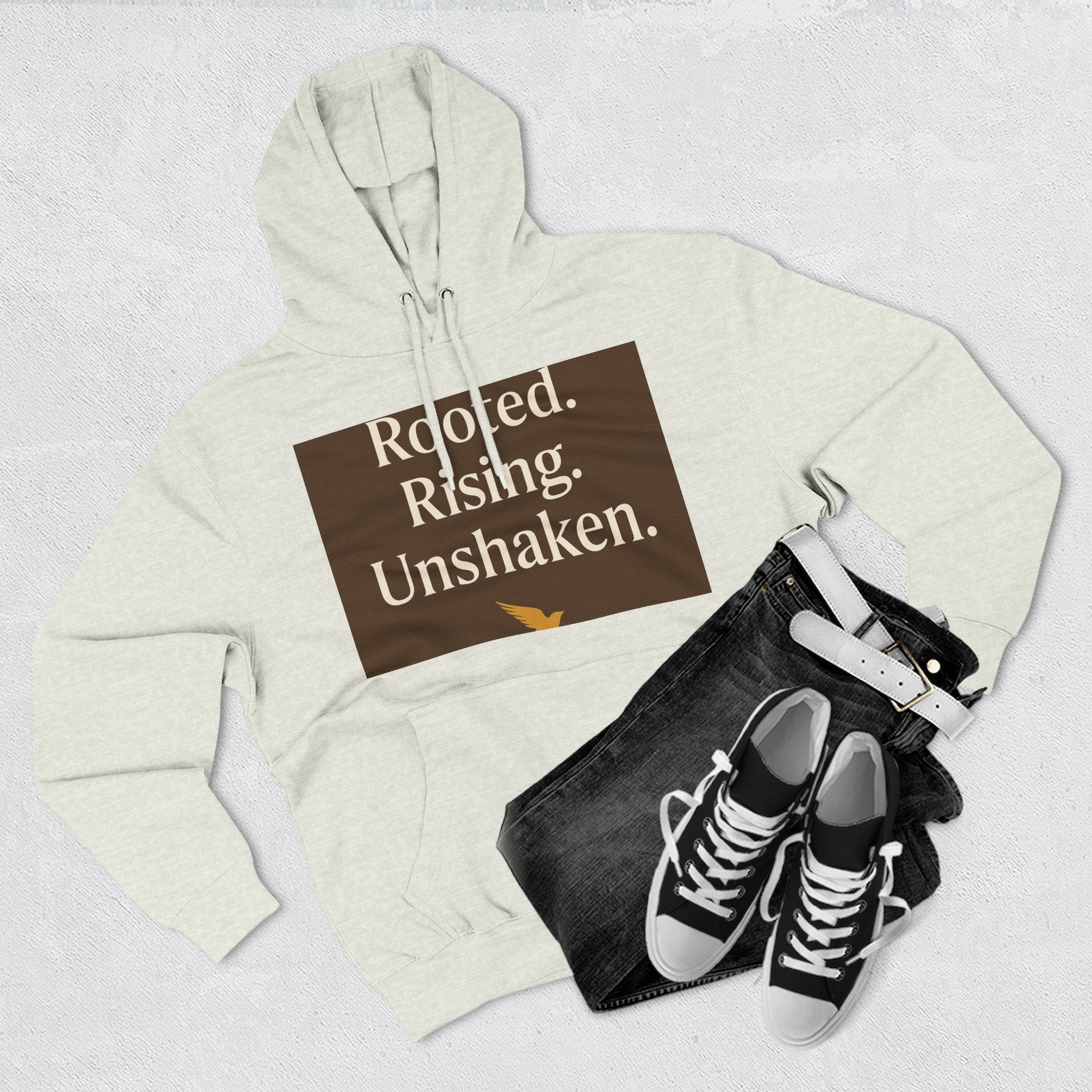 Fleece Hoodie - Soft and Stylish Hooded Sweatshirt by Elyza Creations for Bright Souls