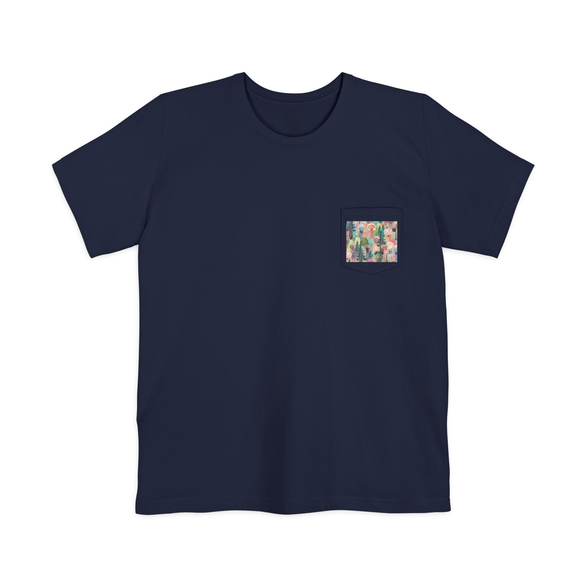 Pocket T-shirt Bella+Canvas 3021 with 2-Year EU Warranty - Unisex