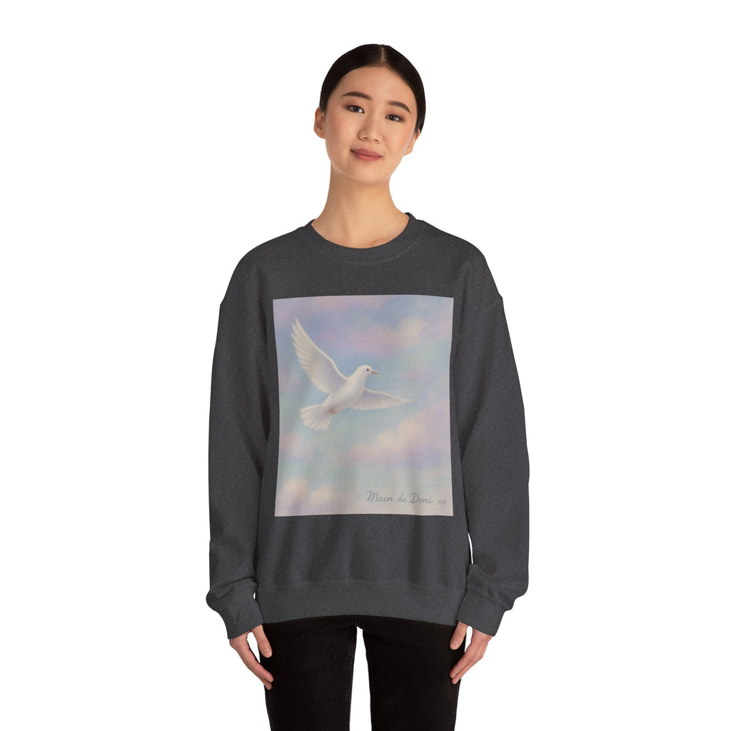 Crewneck Sweatshirt - Exprimez Votre Style - 100% Cotton - Modern Fit - Elyza Creations Design  messages  inspirational.