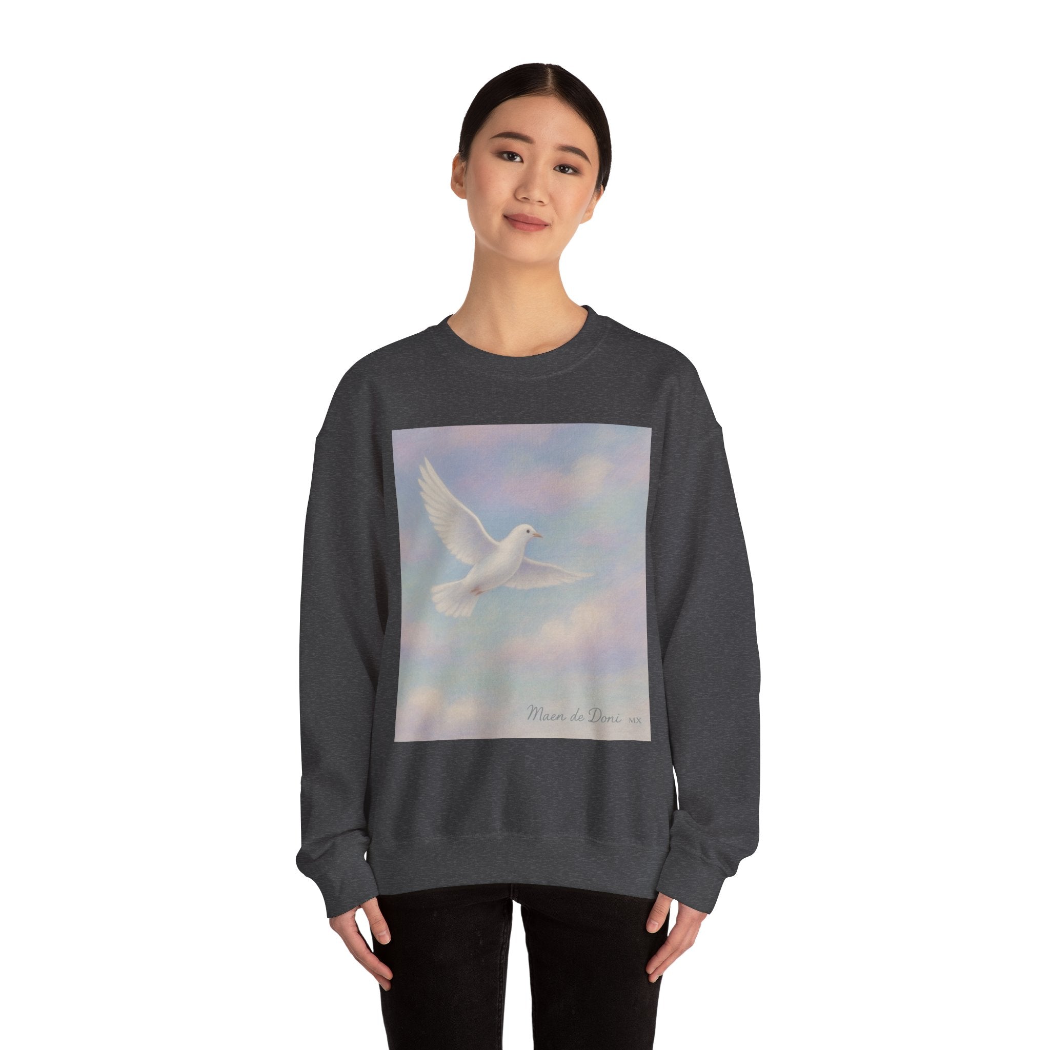 Crewneck Sweatshirt - Exprimez Votre Style - 100% Cotton - Modern Fit - Elyza Creations Design  messages  inspirational.