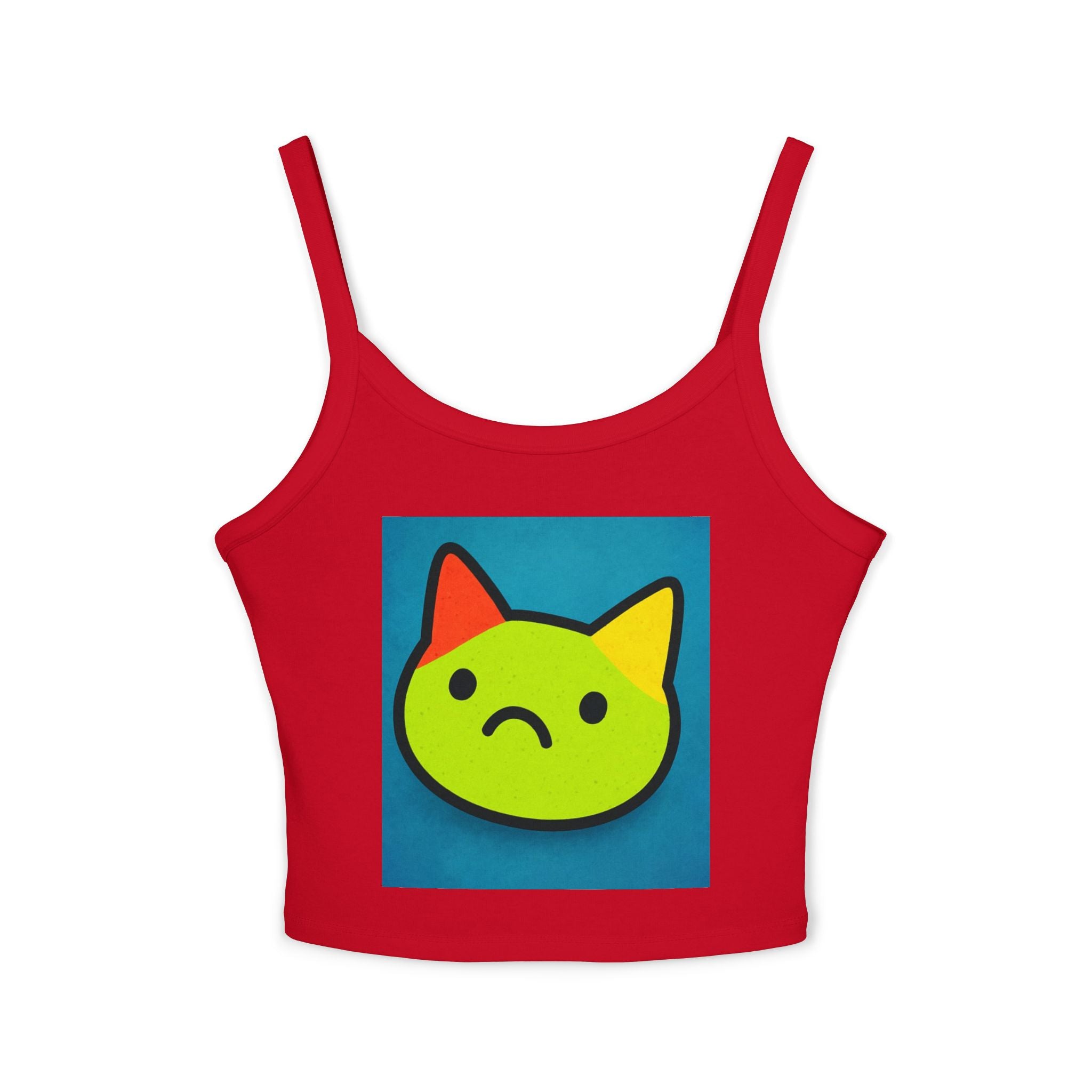 Spaghetti Strap Tank Top Bella+Canvas 1012 with 2 Year Warranty - EU Representative Contact Info Included