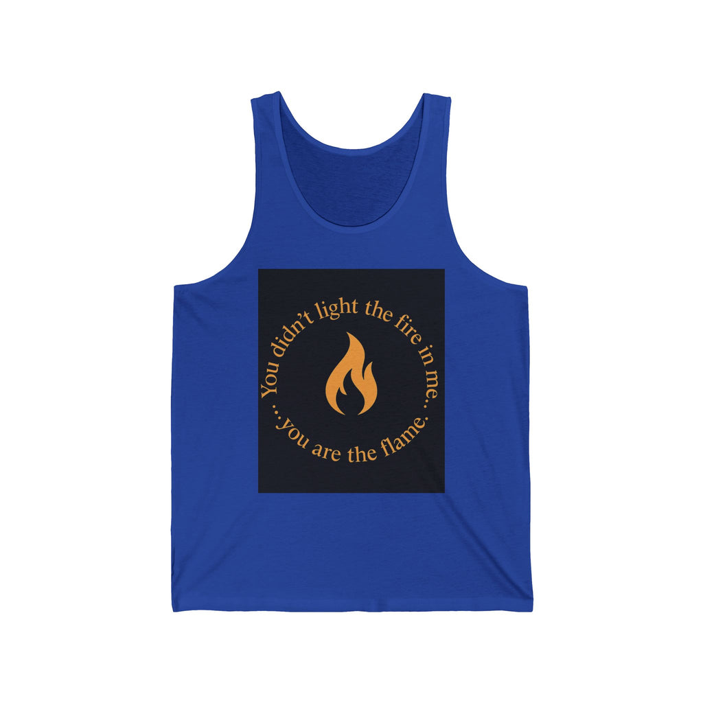 Tank Top - Inspirational Unisex Jersey Tank, Minimalist Design, Motivational Message