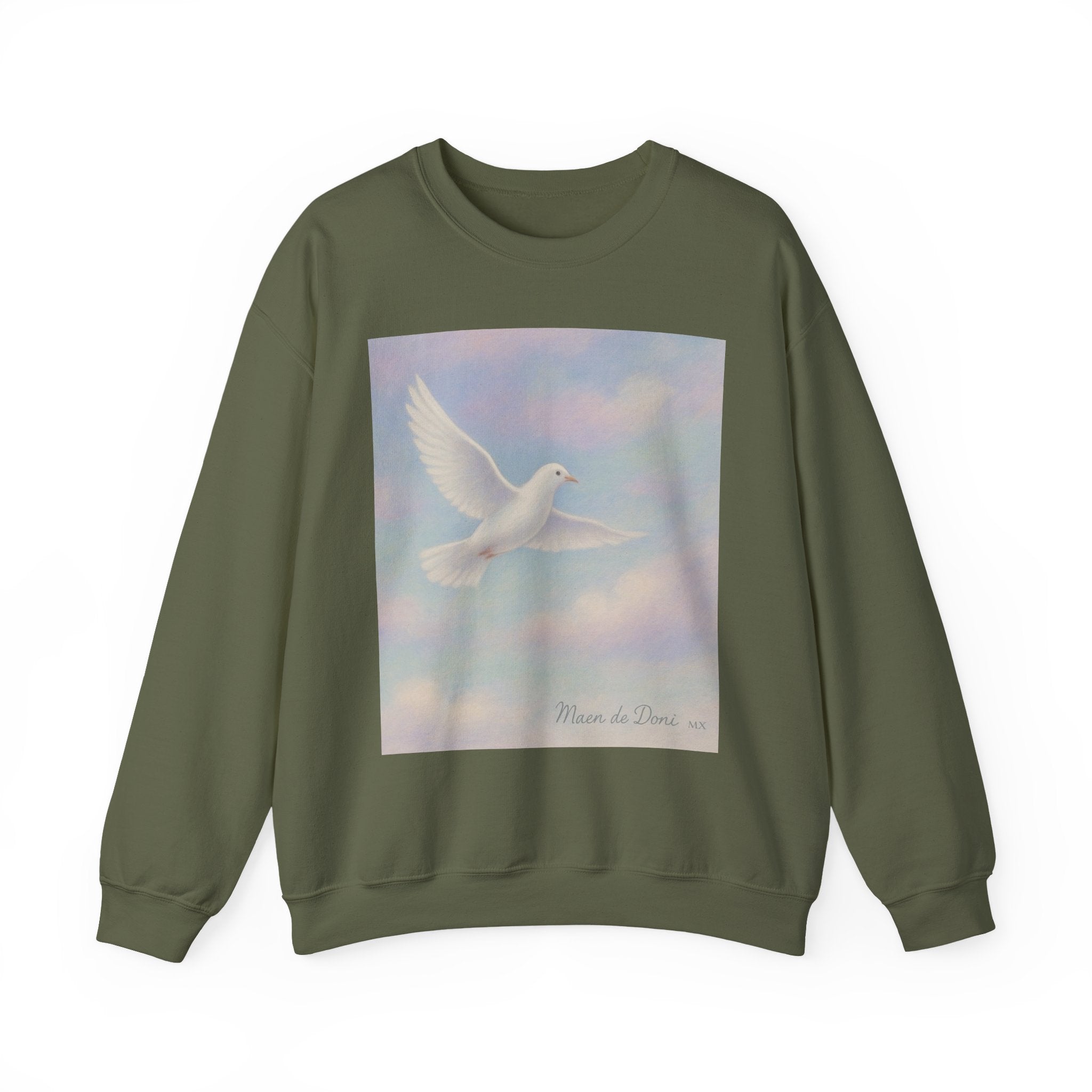 Crewneck Sweatshirt - Exprimez Votre Style - 100% Cotton - Modern Fit - Elyza Creations Design  messages  inspirational.