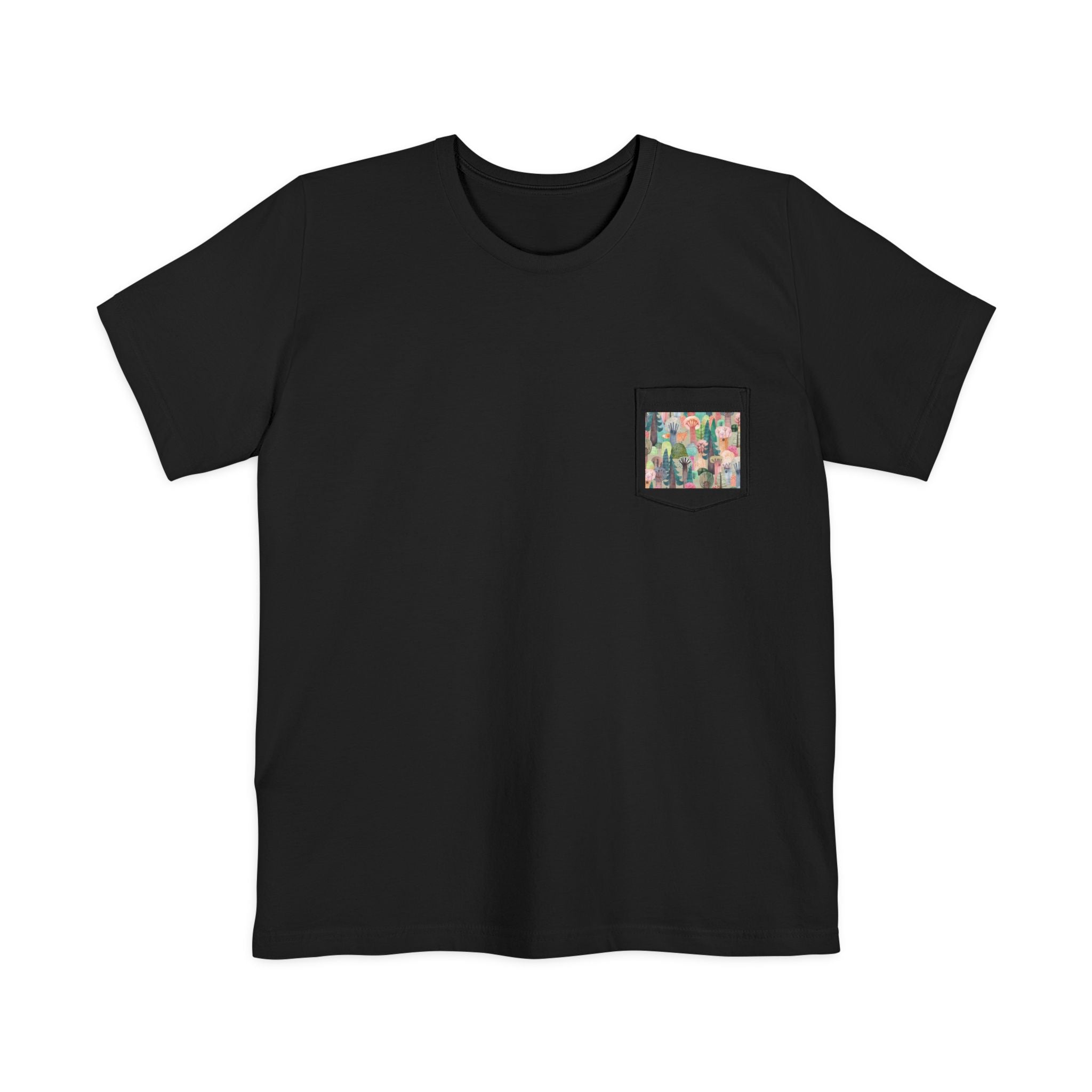 Pocket T-shirt Bella+Canvas 3021 with 2-Year EU Warranty - Unisex