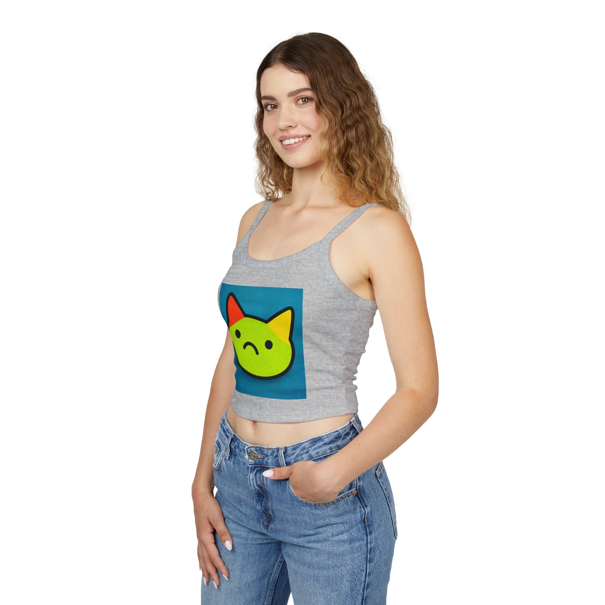 Spaghetti Strap Tank Top Bella+Canvas 1012 with 2 Year Warranty - EU Representative Contact Info Included