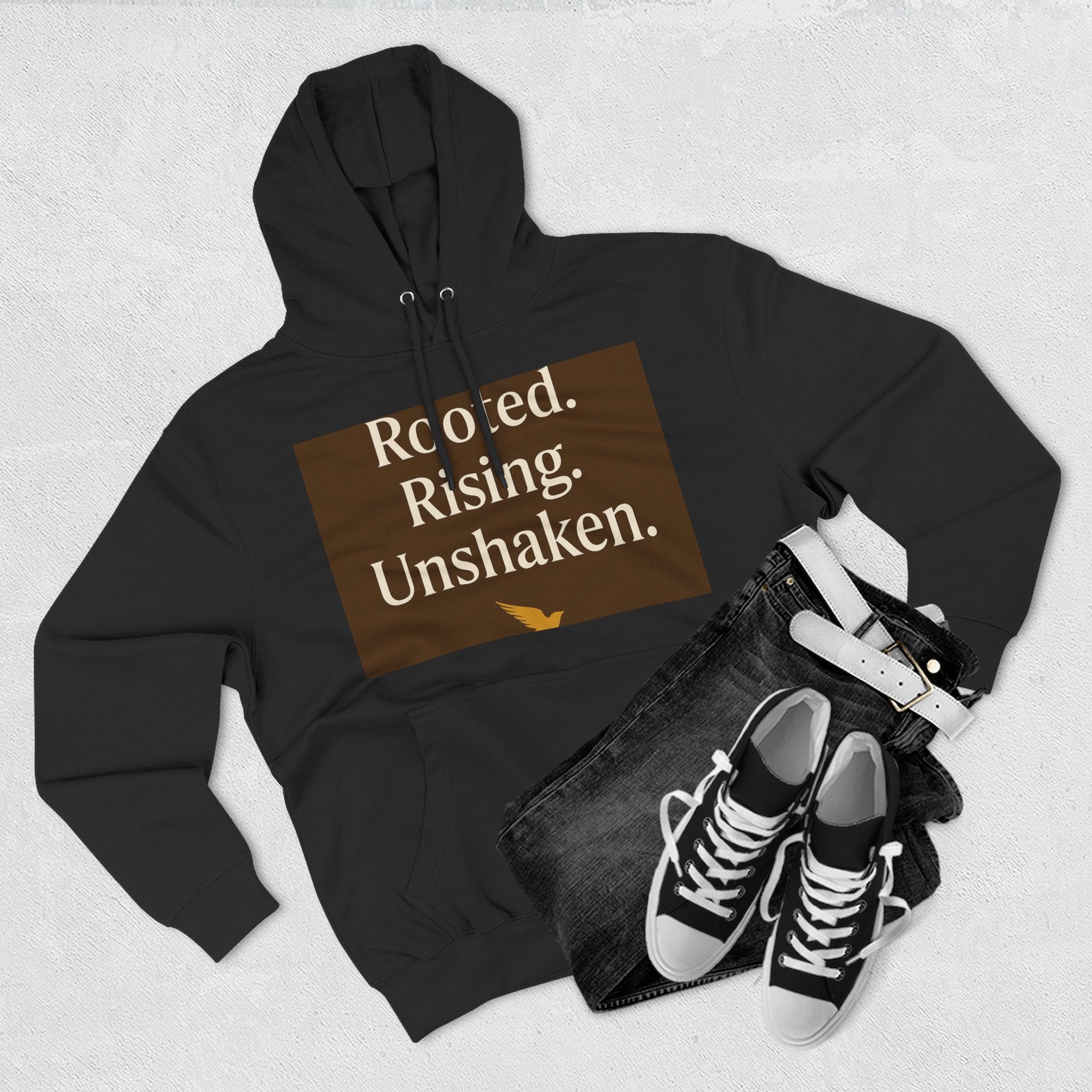 Fleece Hoodie - Soft and Stylish Hooded Sweatshirt by Elyza Creations for Bright Souls