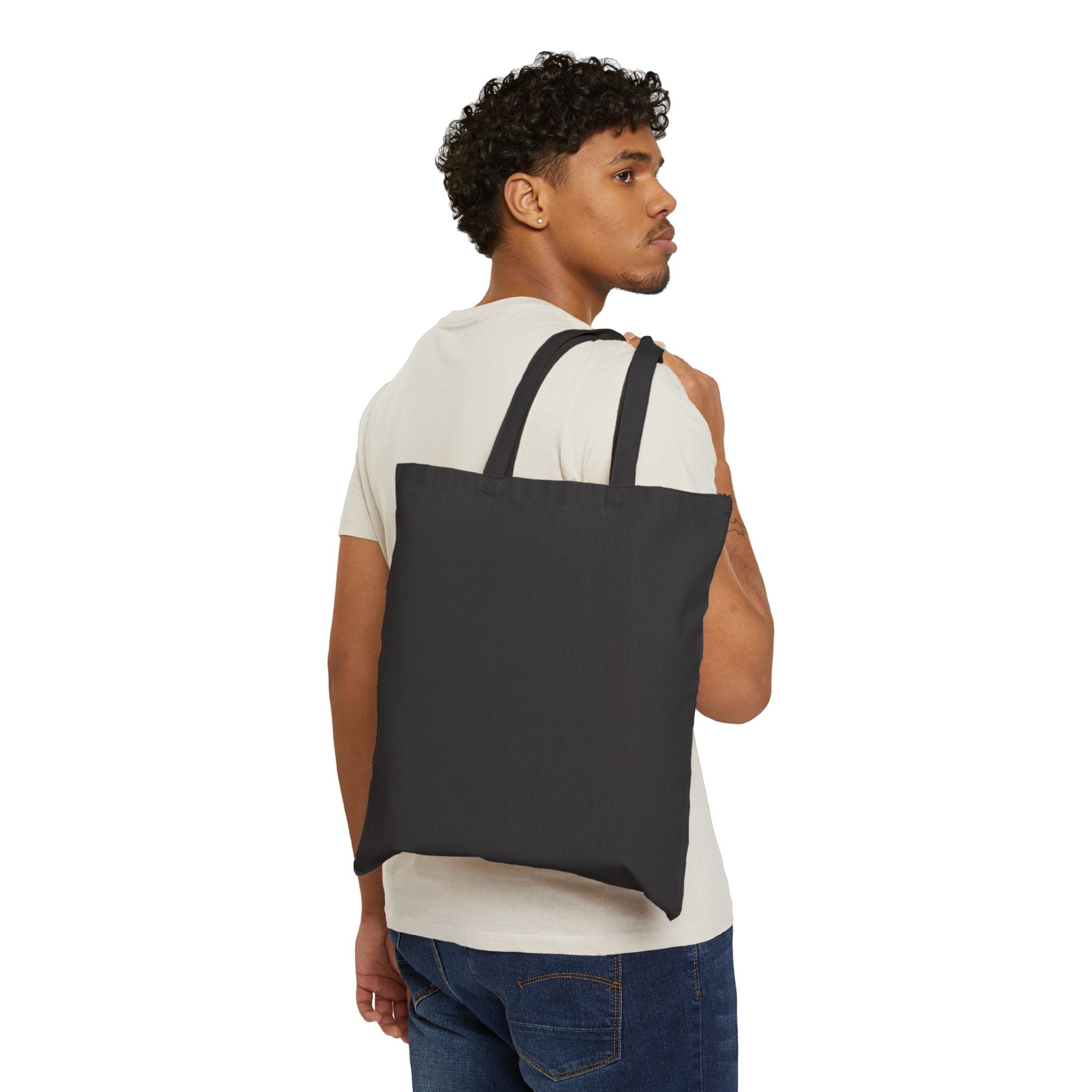 Canvas Tote Bag Nature Artistic Eco-Friendly Chic Style