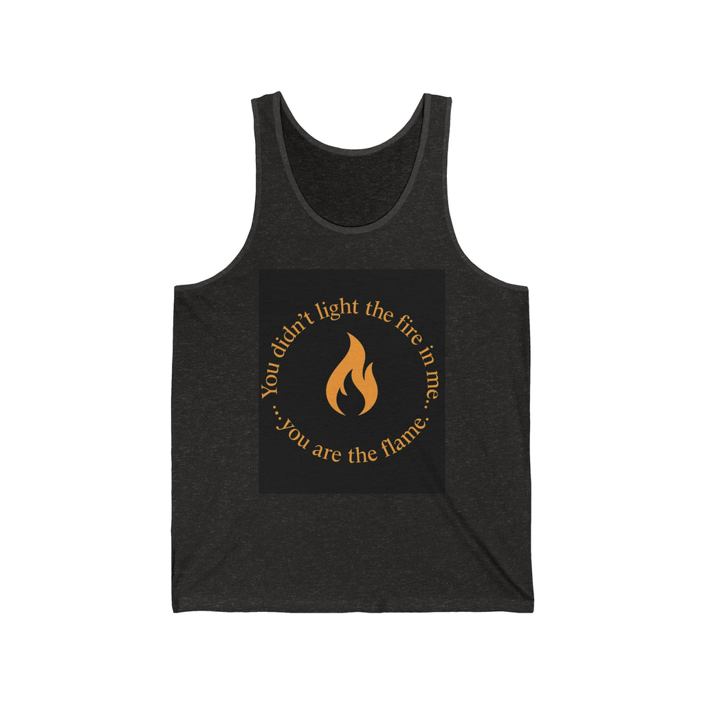Tank Top - Inspirational Unisex Jersey Tank, Minimalist Design, Motivational Message