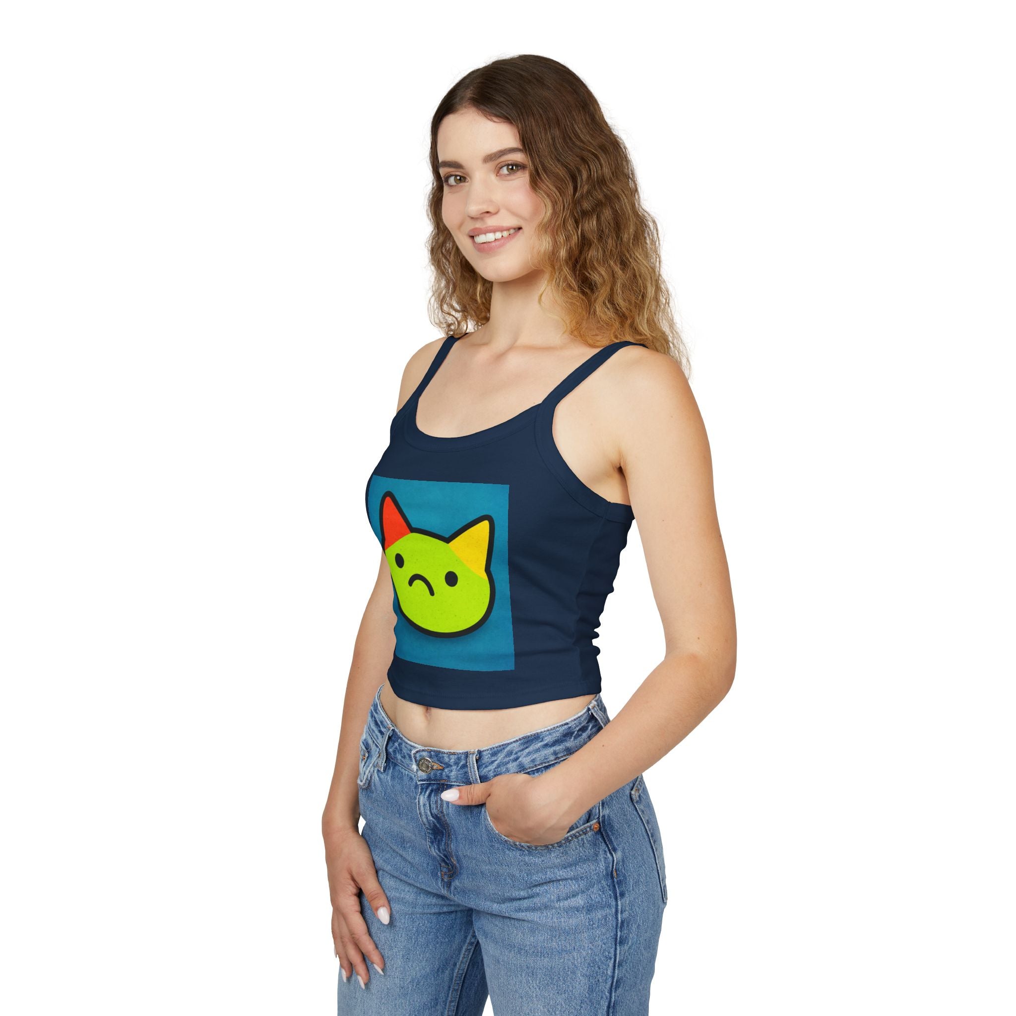 Spaghetti Strap Tank Top Bella+Canvas 1012 with 2 Year Warranty - EU Representative Contact Info Included