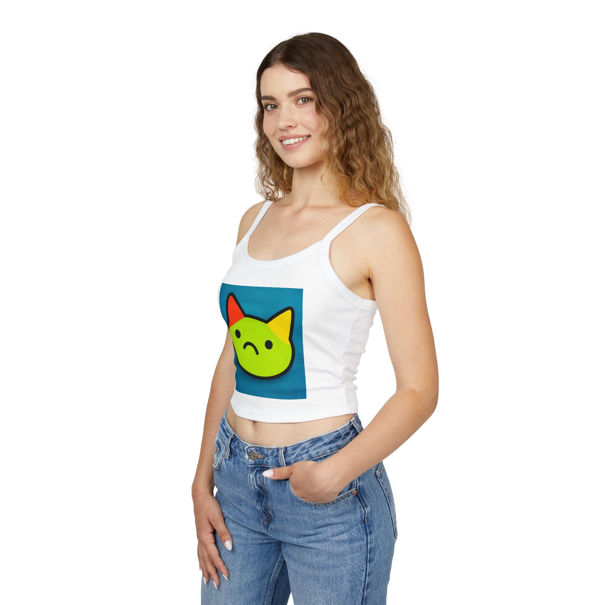 Spaghetti Strap Tank Top Bella+Canvas 1012 with 2 Year Warranty - EU Representative Contact Info Included