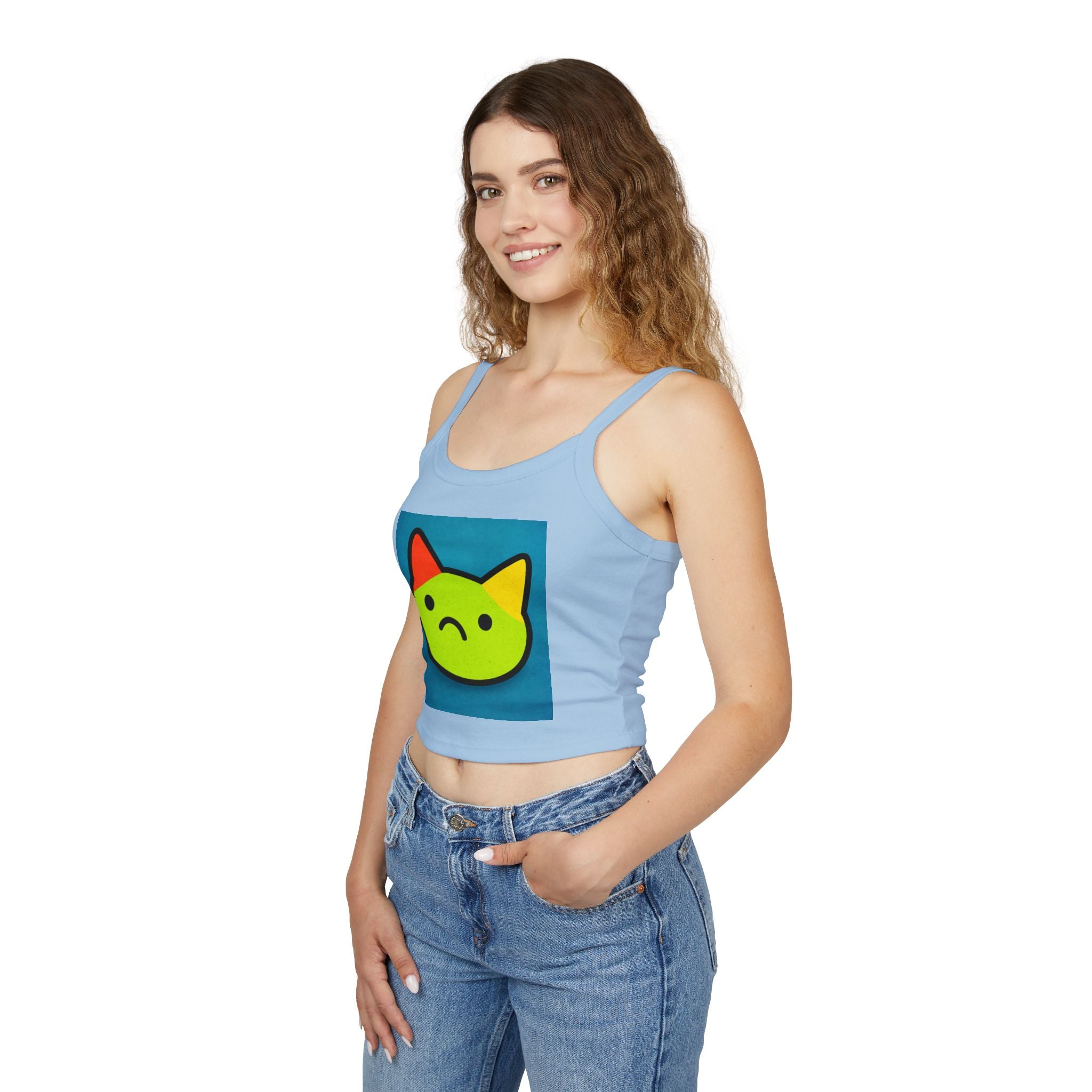 Spaghetti Strap Tank Top Bella+Canvas 1012 with 2 Year Warranty - EU Representative Contact Info Included
