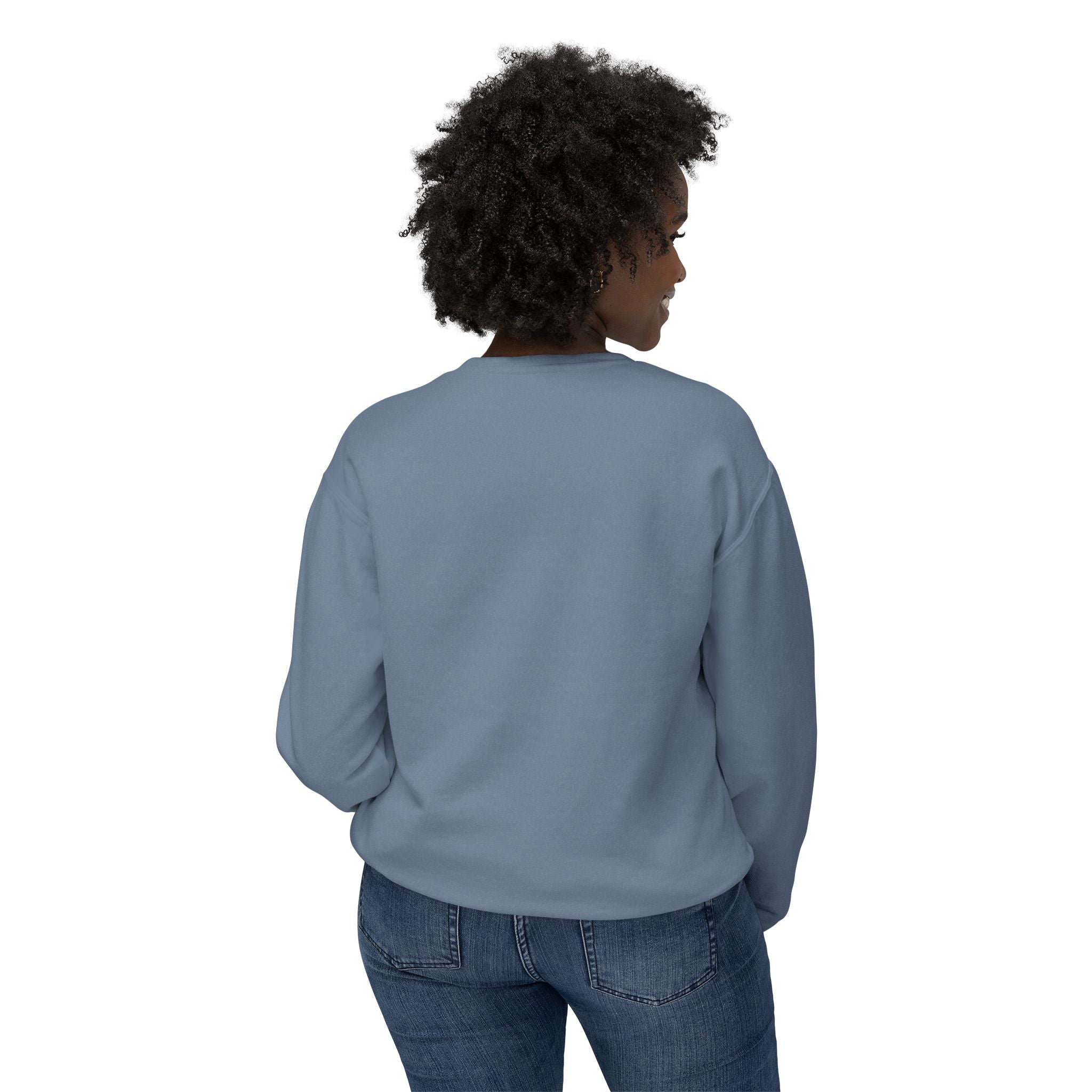 Flowering Flame Lightweight Crewneck Sweatshirt - Beauty, Strength, and Hope Shirt for Women