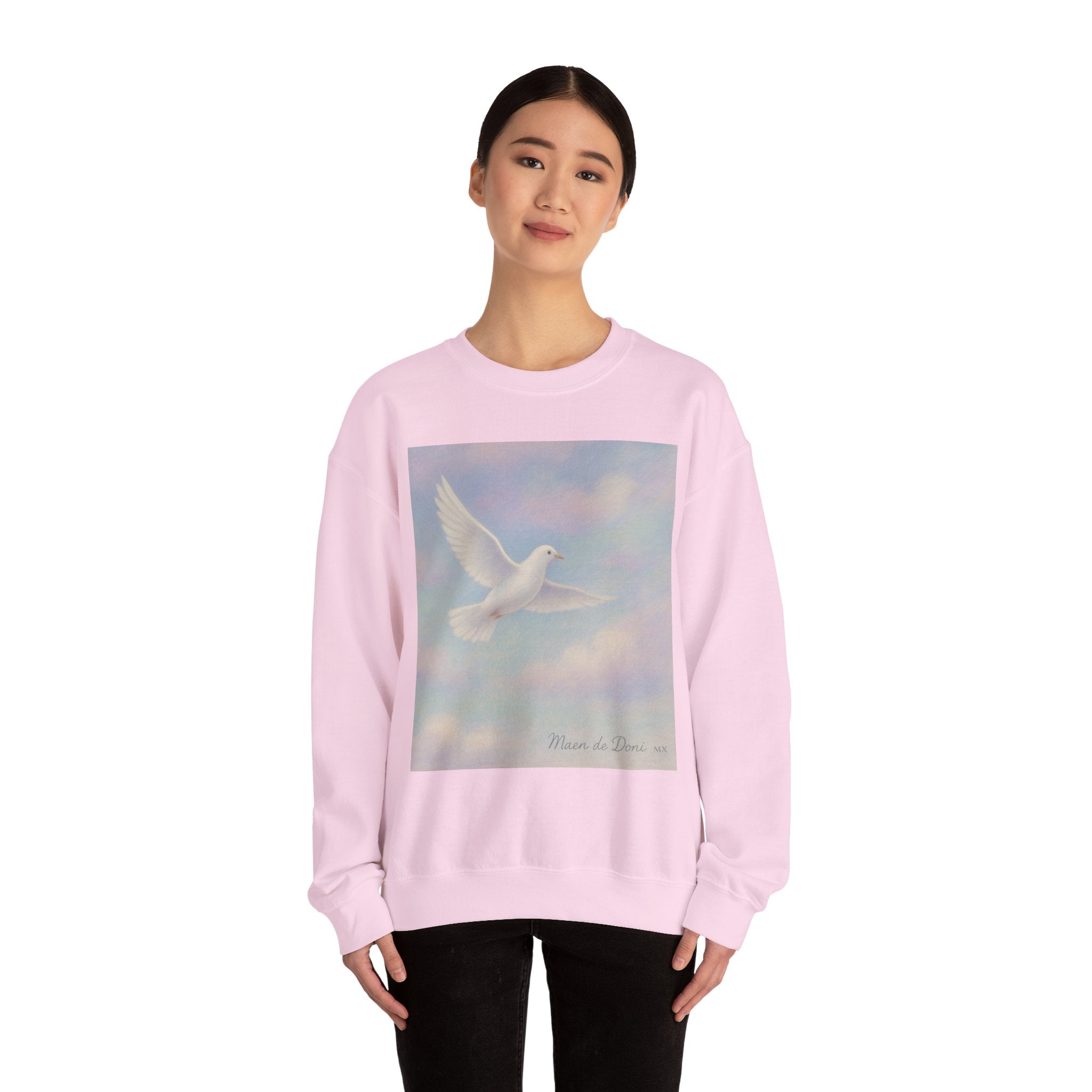Crewneck Sweatshirt - Exprimez Votre Style - 100% Cotton - Modern Fit - Elyza Creations Design  messages  inspirational.