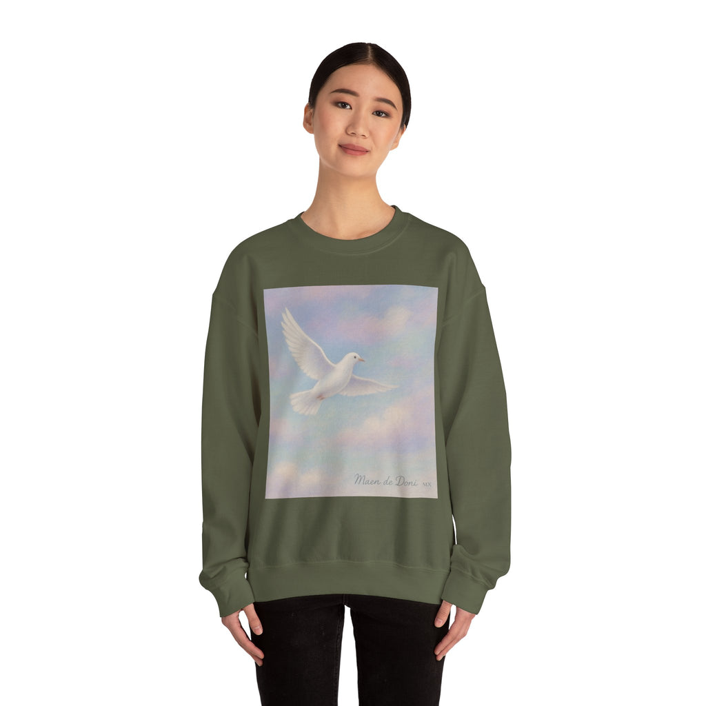 Crewneck Sweatshirt - Exprimez Votre Style - 100% Cotton - Modern Fit - Elyza Creations Design  messages  inspirational.