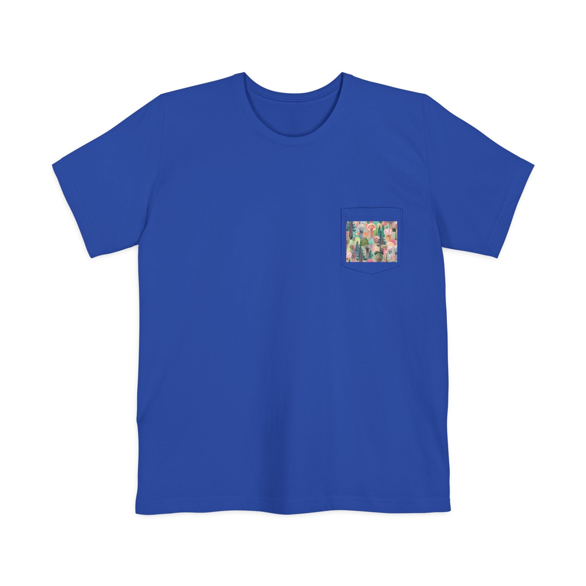 Pocket T-shirt Bella+Canvas 3021 with 2-Year EU Warranty - Unisex
