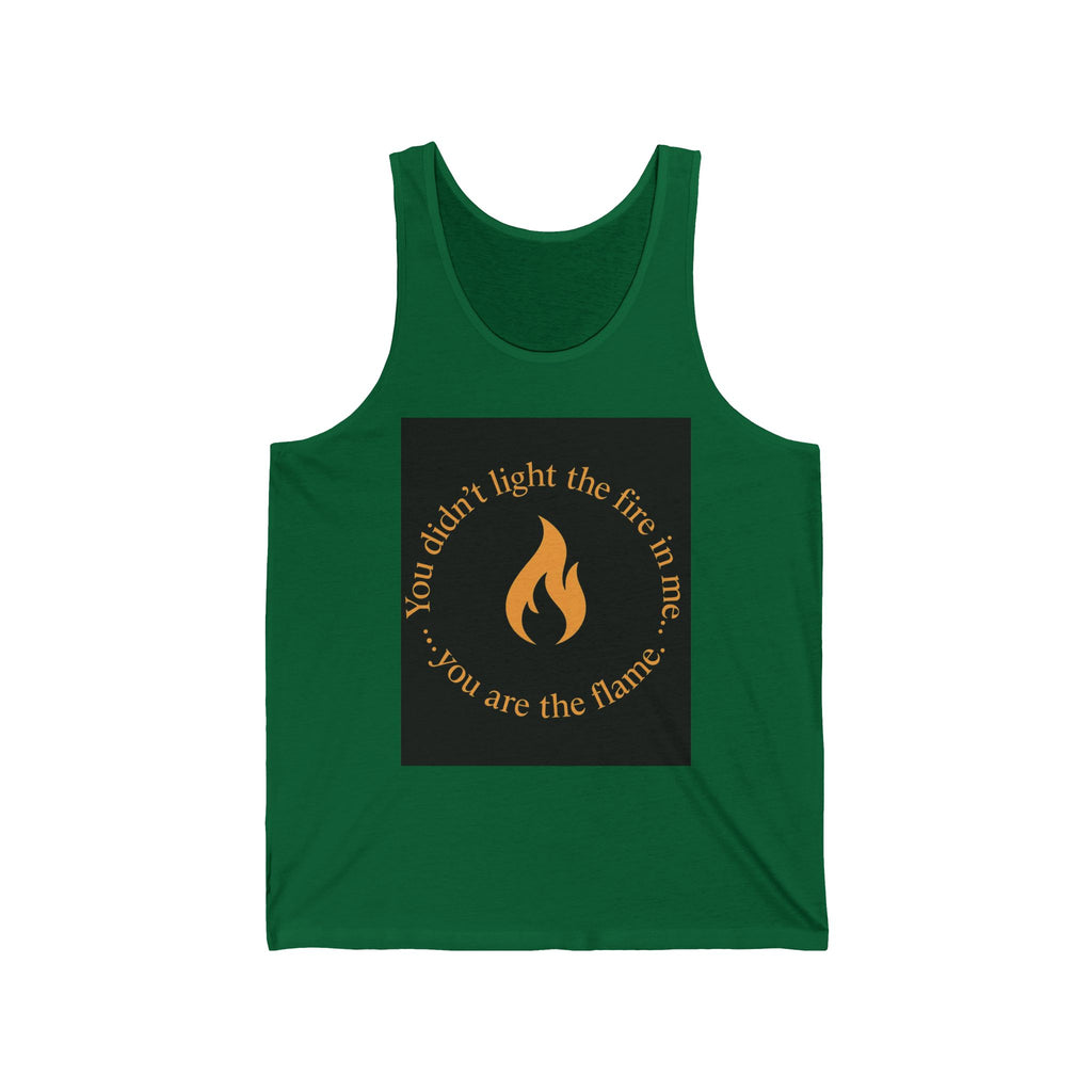 Tank Top - Inspirational Unisex Jersey Tank, Minimalist Design, Motivational Message
