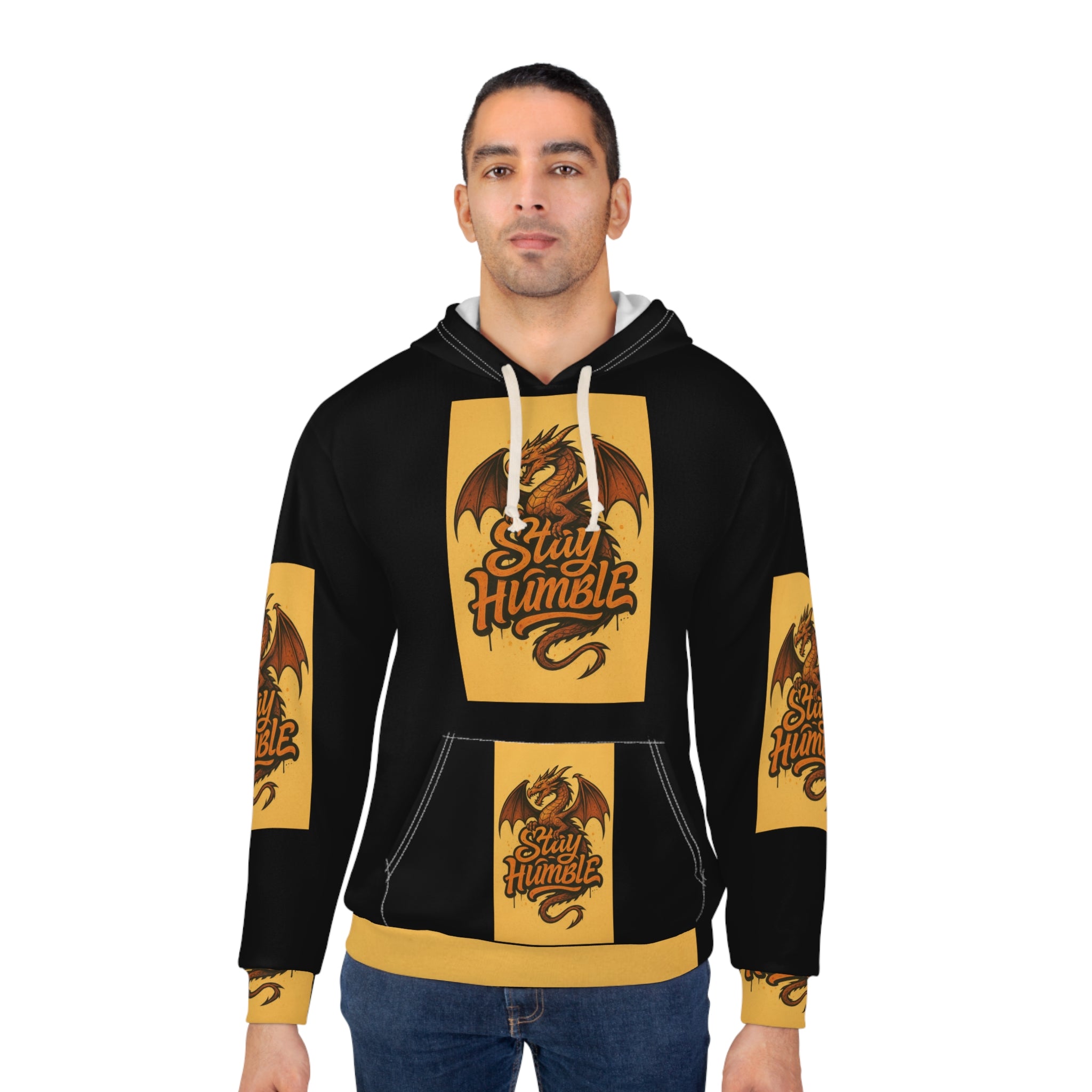 Generic Brand Unisex Pullover Hoodie - Care Instructions Included