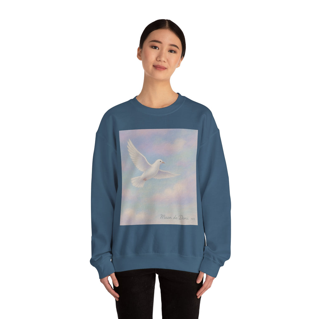Crewneck Sweatshirt - Exprimez Votre Style - 100% Cotton - Modern Fit - Elyza Creations Design  messages  inspirational.