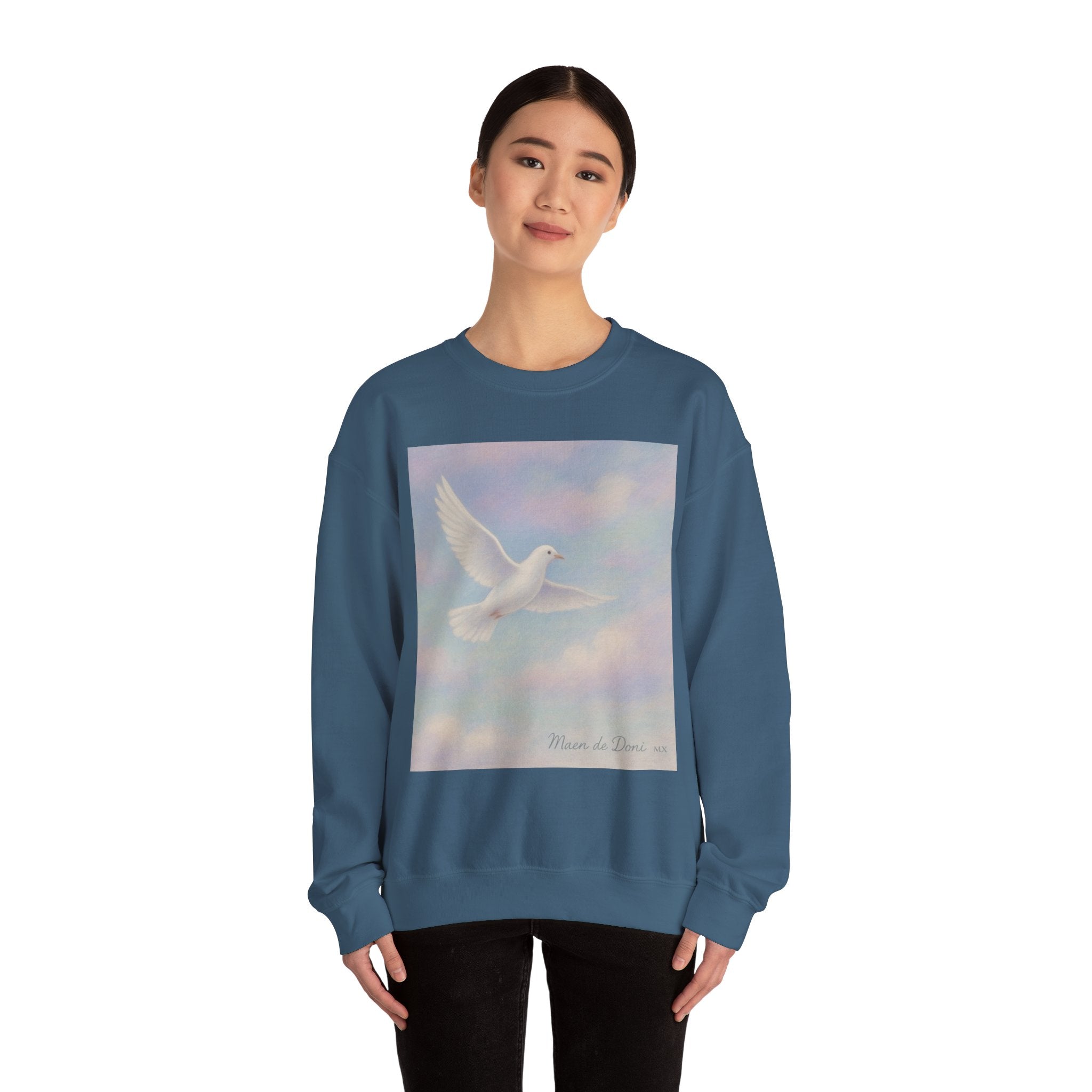 Crewneck Sweatshirt - Exprimez Votre Style - 100% Cotton - Modern Fit - Elyza Creations Design  messages  inspirational.