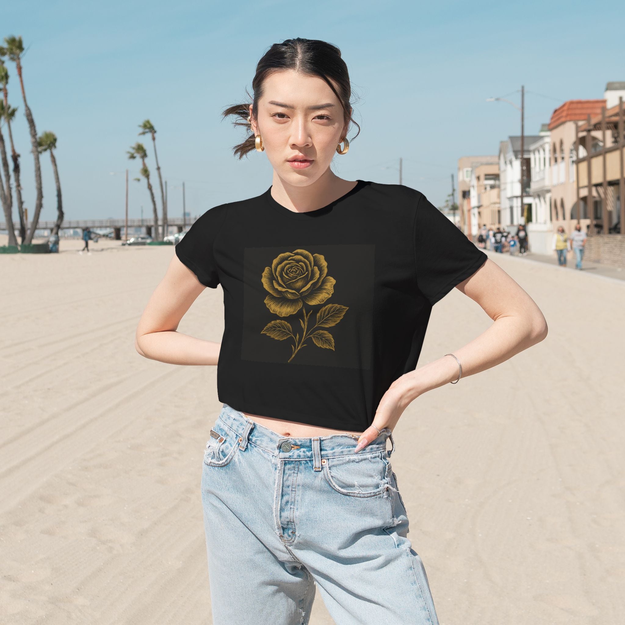Cropped Tee Women's Bella Canvas 8882 with 2-Year Warranty in EU/Northern Ireland