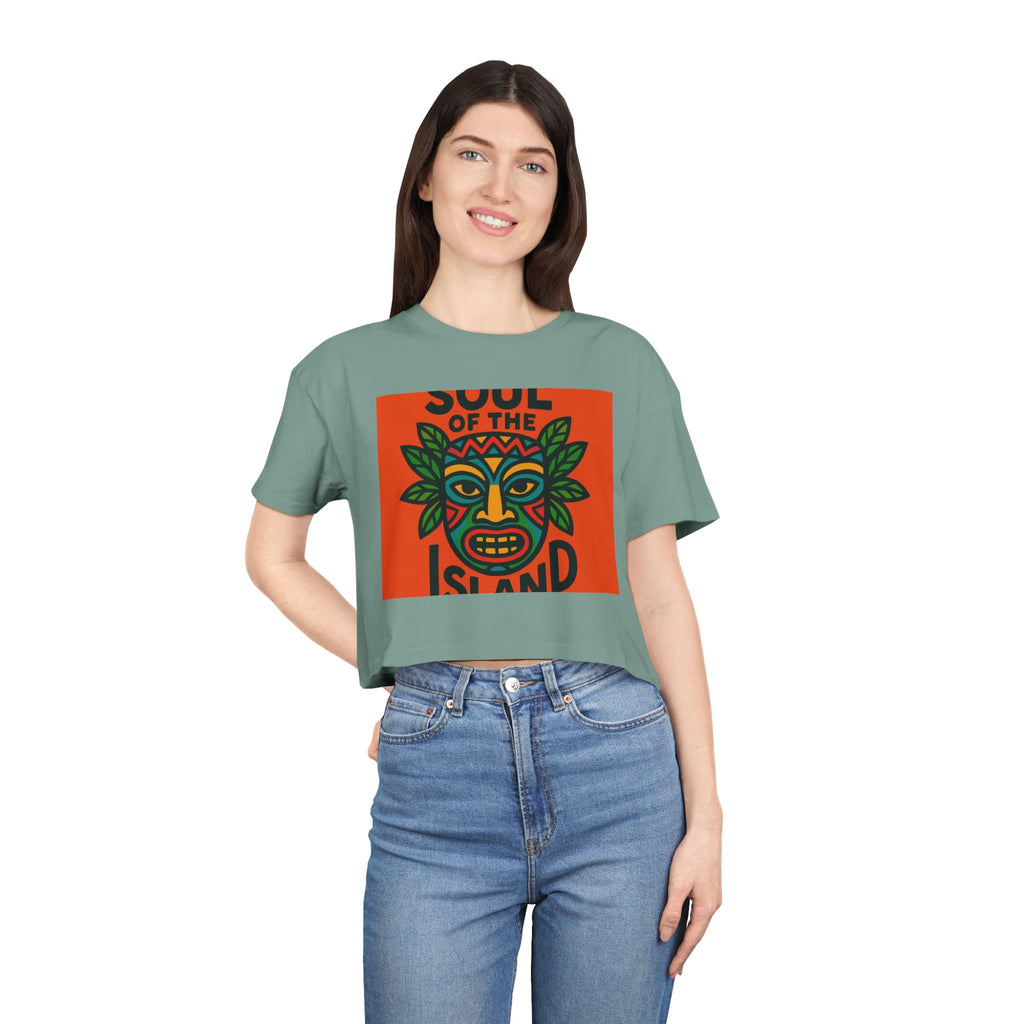 Crop Tee - Comfort Colors 1467 - EU Representative - Two Year Warranty - Women's