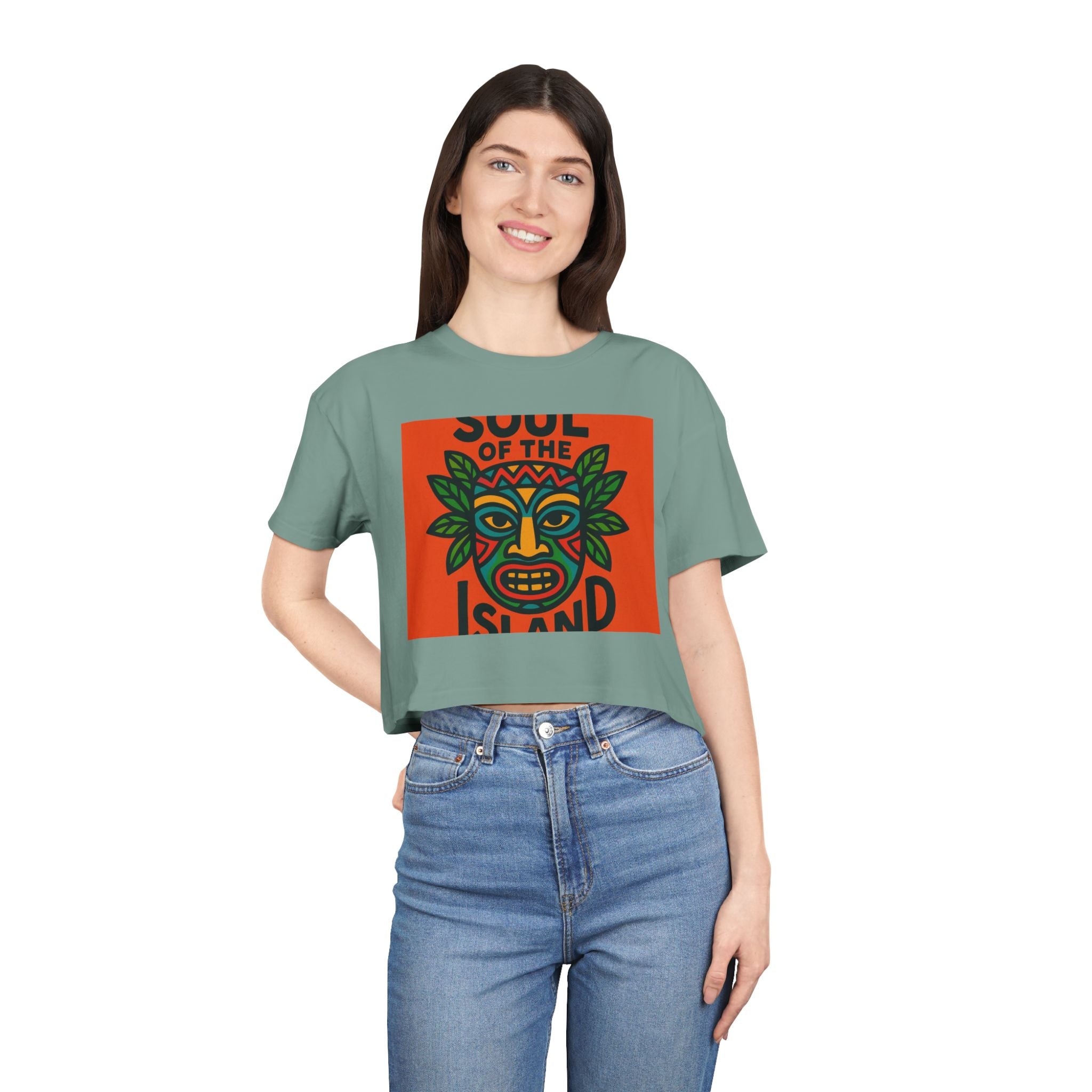 Crop Tee - Comfort Colors 1467 - EU Representative - Two Year Warranty - Women's