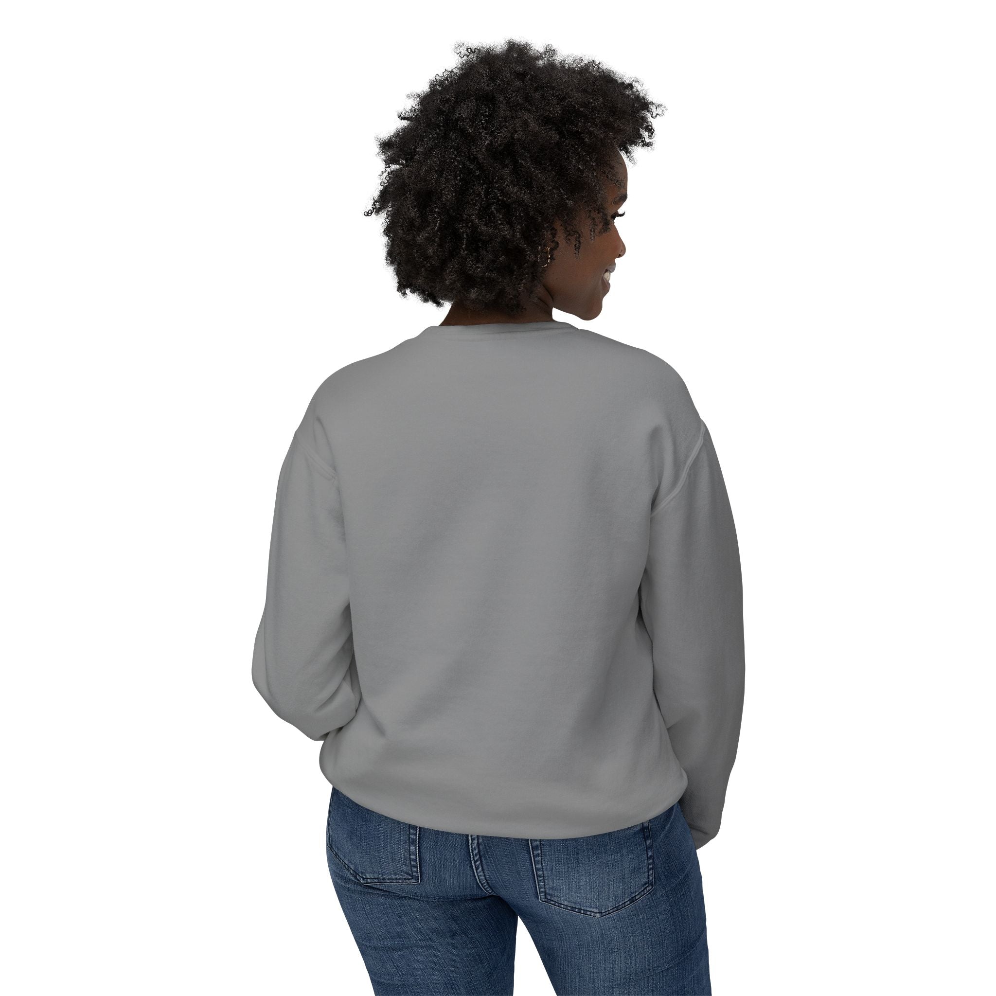 Flowering Flame Lightweight Crewneck Sweatshirt - Beauty, Strength, and Hope Shirt for Women