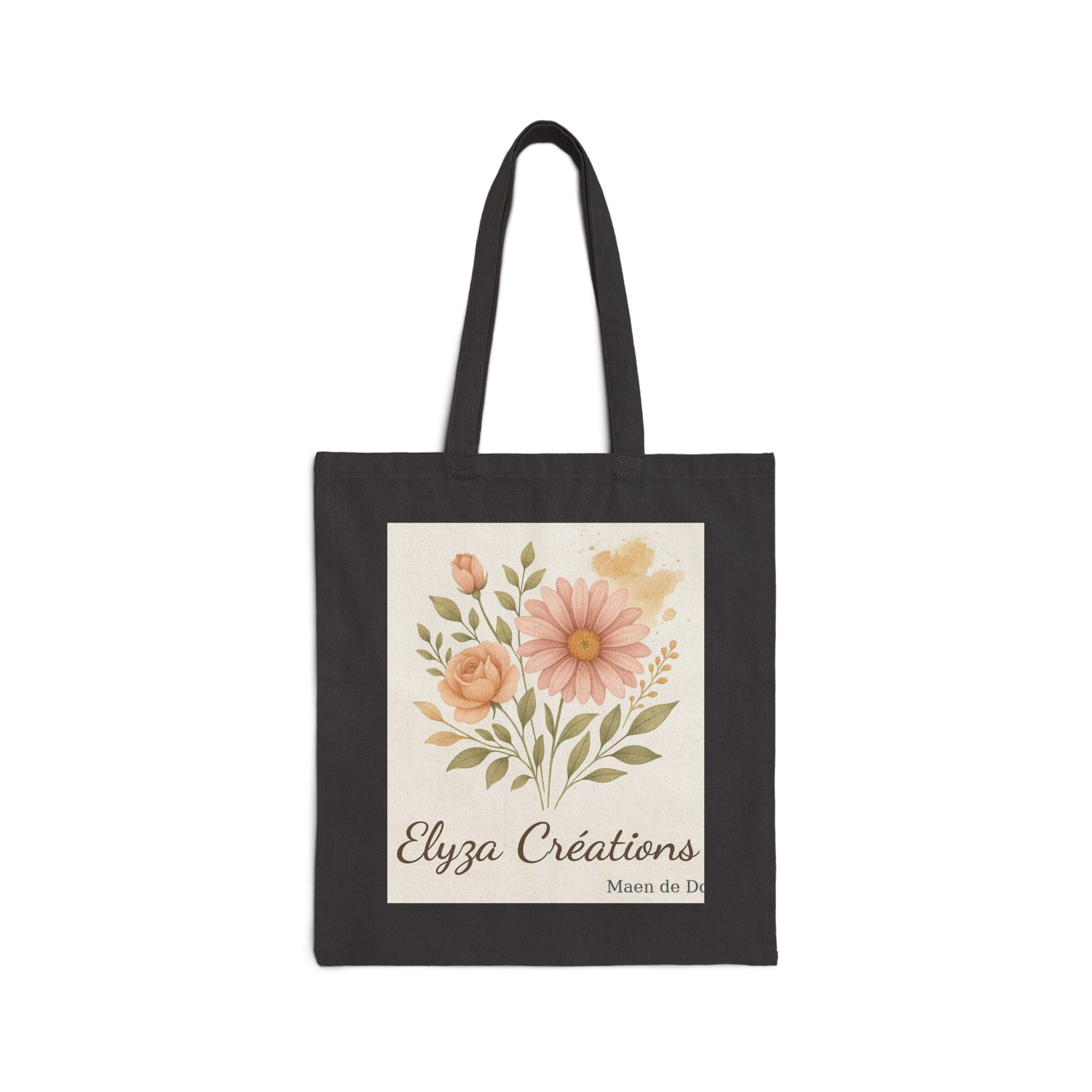 Canvas Tote Bag Nature Artistic Eco-Friendly Chic Style