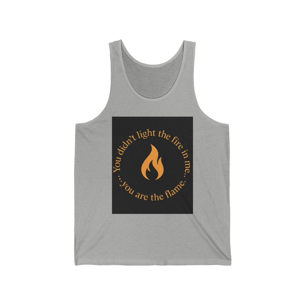 Tank Top - Inspirational Unisex Jersey Tank, Minimalist Design, Motivational Message