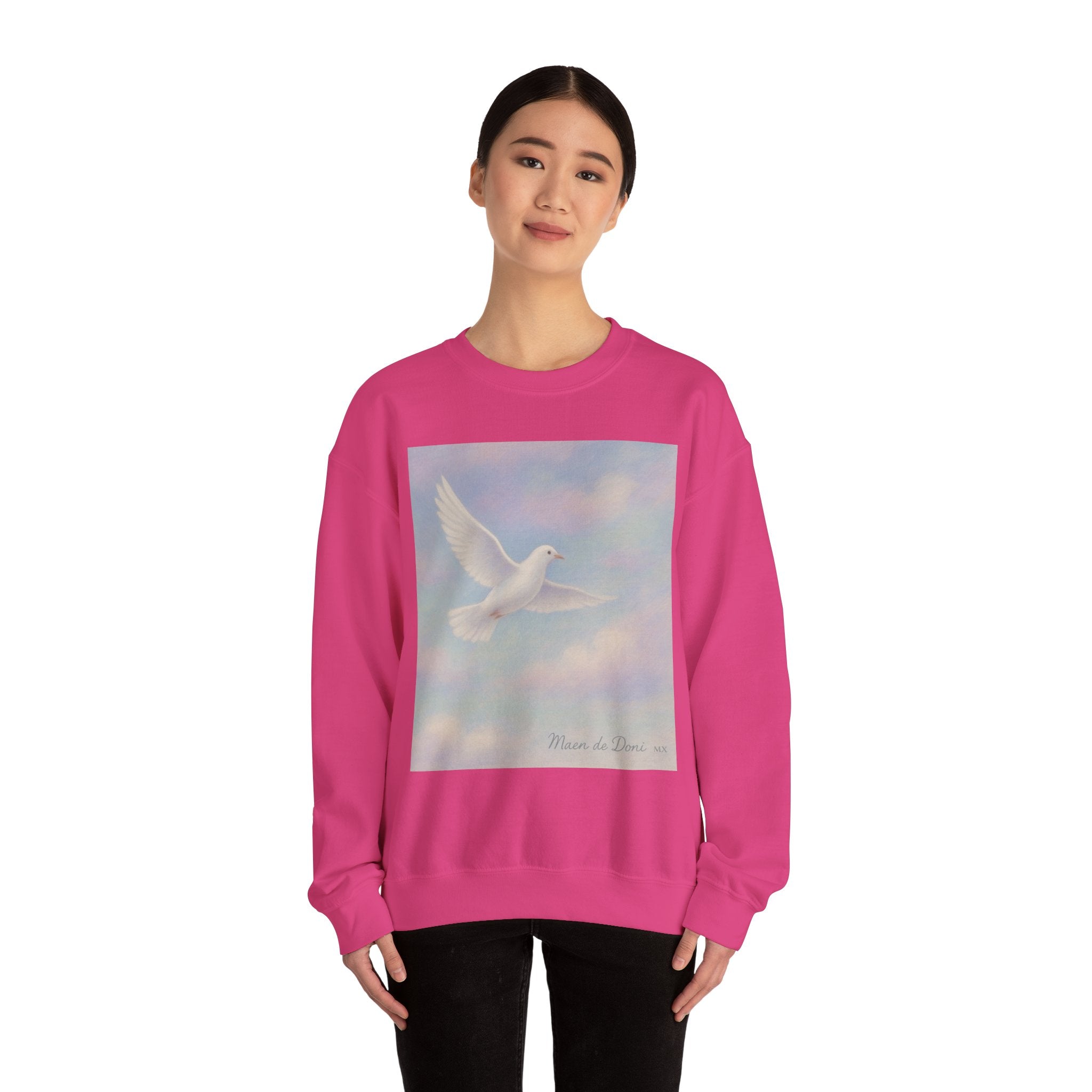 Crewneck Sweatshirt - Exprimez Votre Style - 100% Cotton - Modern Fit - Elyza Creations Design  messages  inspirational.