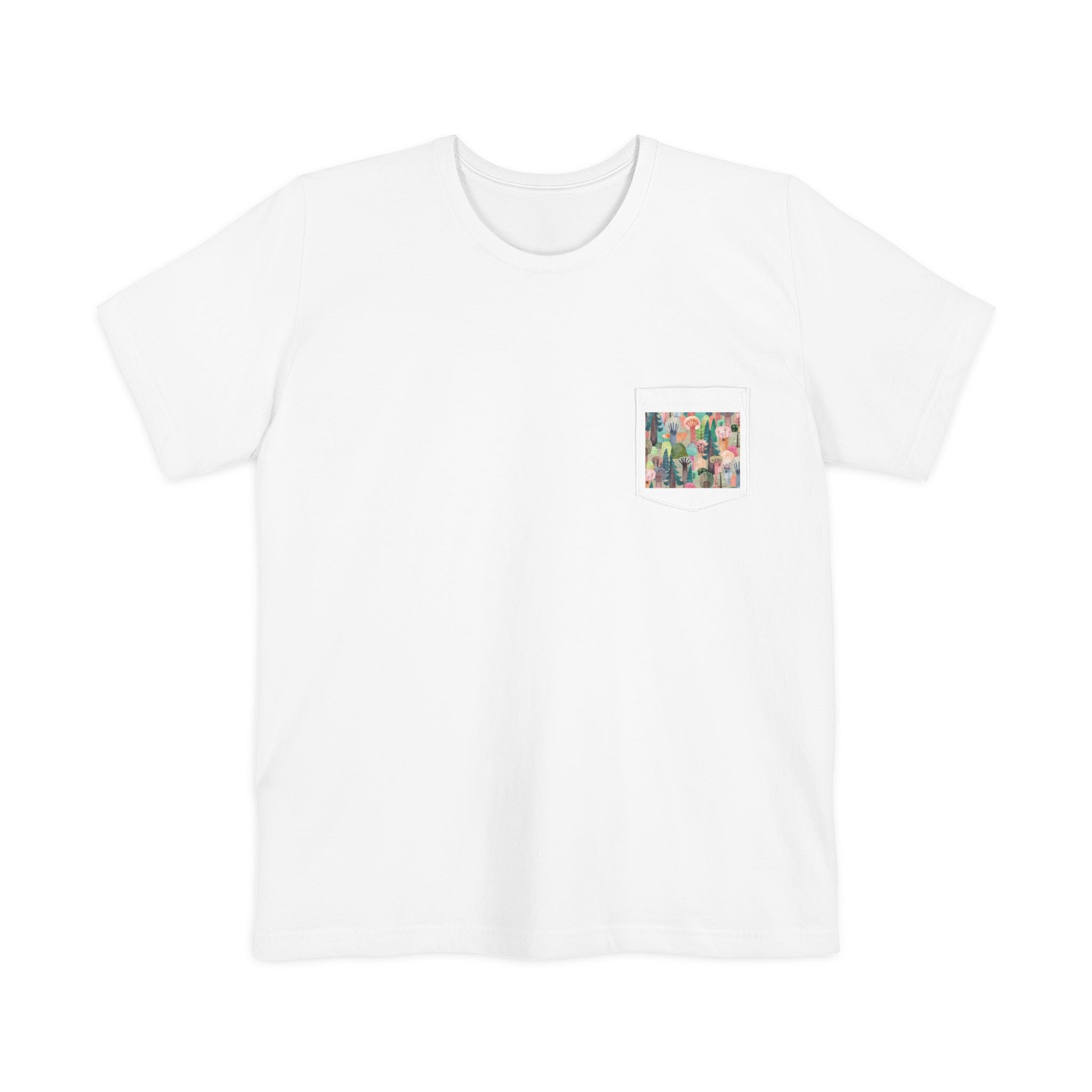 Pocket T-shirt Bella+Canvas 3021 with 2-Year EU Warranty - Unisex
