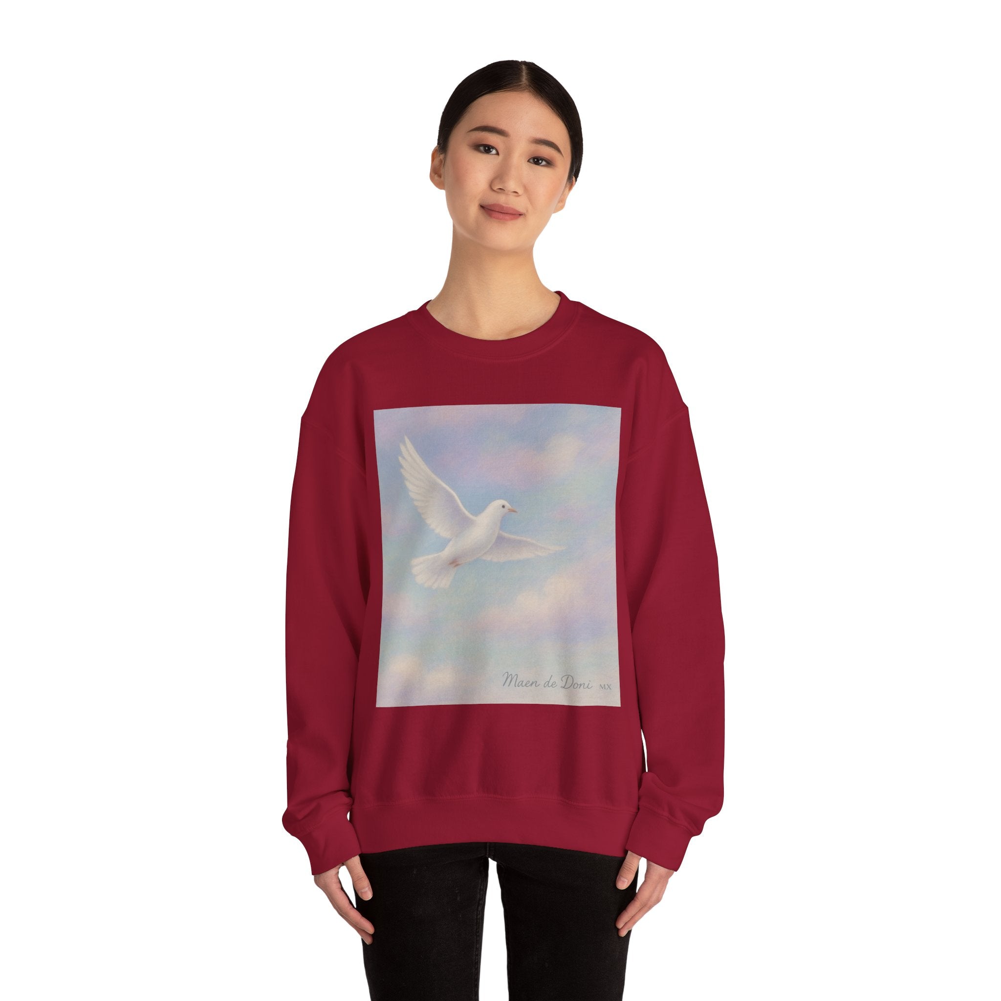 Crewneck Sweatshirt - Exprimez Votre Style - 100% Cotton - Modern Fit - Elyza Creations Design  messages  inspirational.