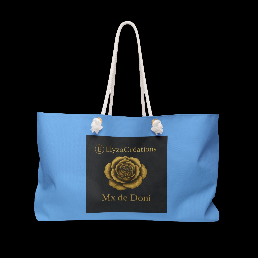 Weekender Bag - Elegant French Charm Design